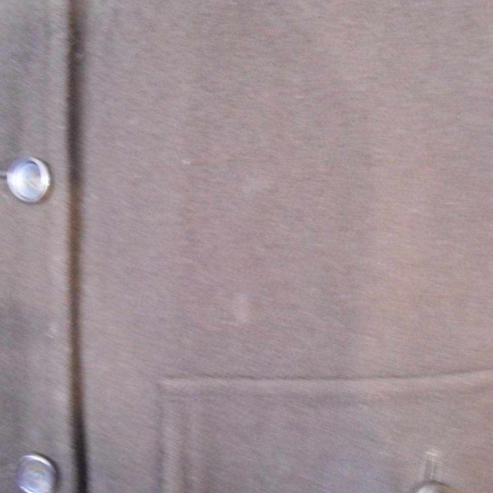 J Crew Size L Brown wool blend blazer jacket coat - Picture 4 of 8